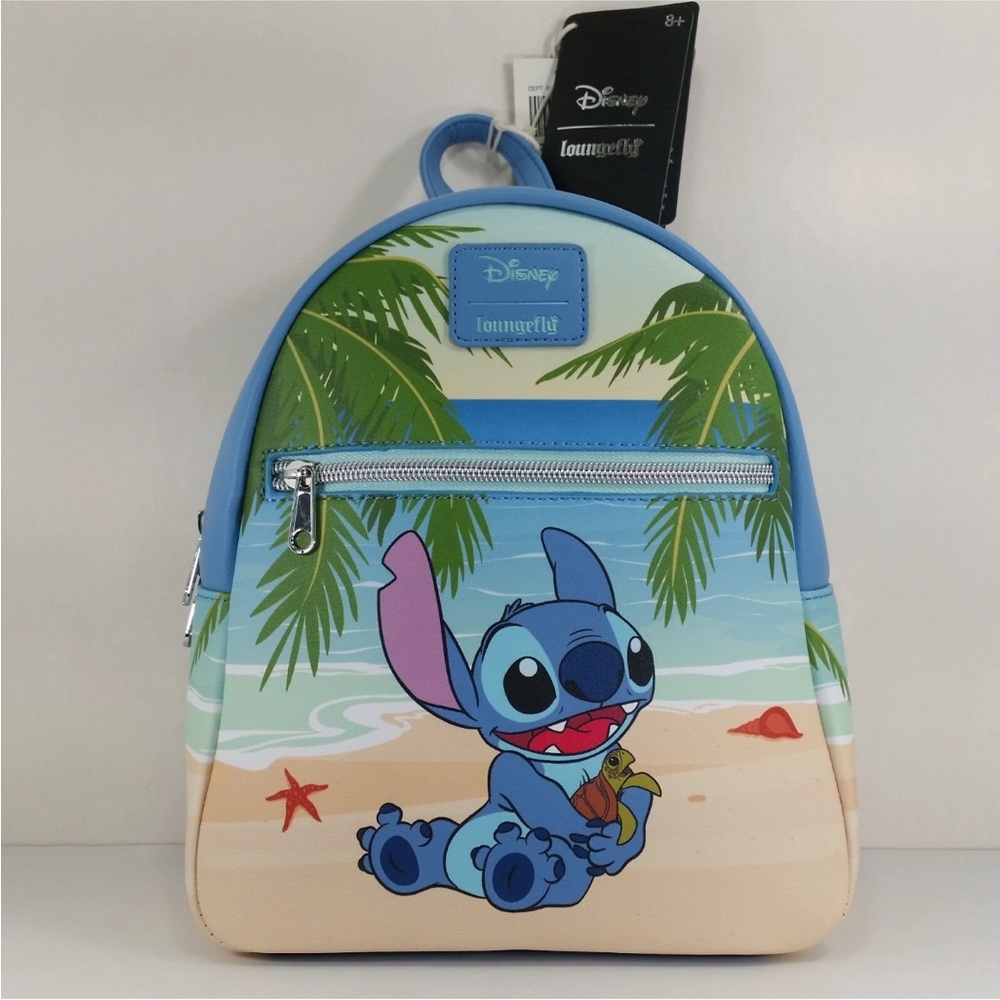 NWT Loungefly Disney Lilo Stitch turtle backpack